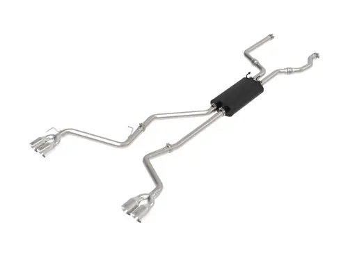 aFe MACH Force-Xp 2.5in. 304 SS C/B Exhaust 20-21 Ford Explorer V6-3.0L - Polished Tip - 49-33139-P Best Price