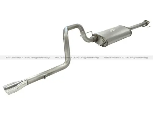 Special Discount aFe MachFORCE XP Cat-Back 05-09 Lexus GX470 V8 4.7L 409SS w/ Oval Polished Tips Exhaust System - 49-46016-P