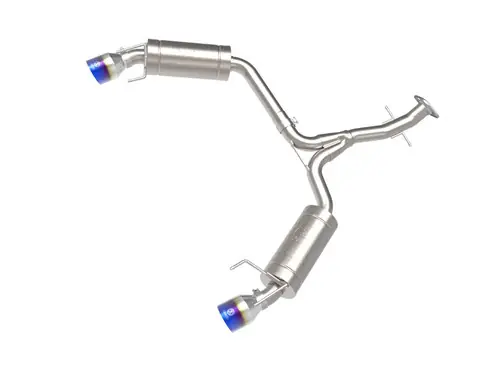 aFe POWER Takeda 06-13 Lexus IS250/IS350 SS Axle-Back Exhaust w/ Blue Flame Tips - 49-36055-L Same Day Shipping