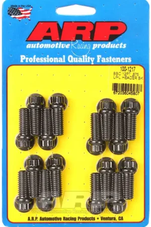 Popular ARP BB Chevy 12pt .875 UHL Header Bolt Kit - 100-1217