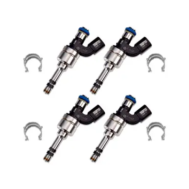 Must Have OEM Fuel Injector Set with Clips for 2015-2021 WRX Subaru FA20F