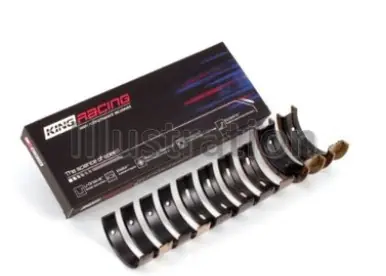 Reduced Price King Subaru WRX/STi EJ20 EJ22 EJ25 Flange #3 Position Performance Main Bearing Set - Size STDX