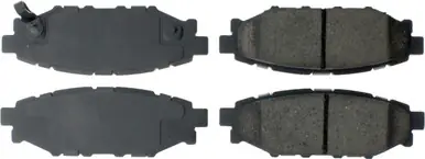 Cheap PosiQuiet 08-10 WRX Ceramic Deluxe Plus Rear Brake Pads FMSI D1114