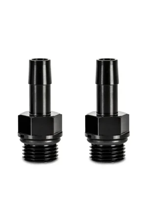 Budget Mishimoto M16x1.5 to 3/8 Hose Barb Aluminum Fittings, Pack of 2