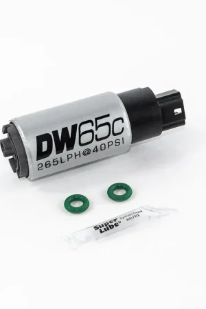 Markdown Deatschwerks DW65C 265lph Compact Fuel Pump w/Install Kit (RSX 02-06/Civic 01-05)