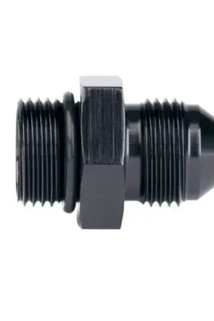 Torque Solution Adapter Fitting -8AN Straight Cut ORB to -8AN Flare Crafted