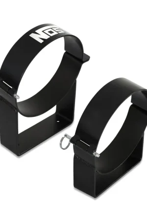 NOS Quick Release Bottle Brackets Quick Release Hinged Aluminum Bottle Brackets for 10 lb & 15 lb Bottle. Fits 7" Diameter Bottles. New Arrival