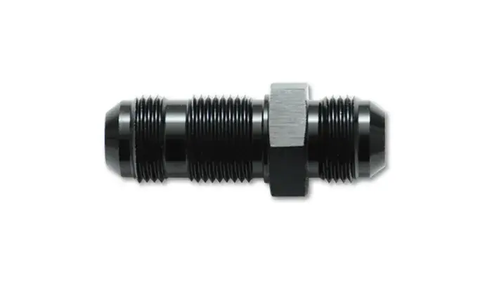 Don’t Miss Out Vibrant Performance -8AN Flare Straight Bulkhead Adapter Fitting - Aluminum