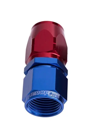 Aeroflow Full Flow Swivel Straight Hose End -12AN - Black Limited Offer