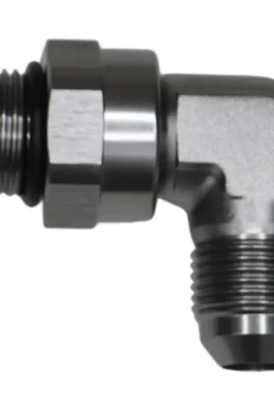 Big Sale Deatschwerks 8AN to 8AN Flare 90-Degree Fitting Anodized DW Titanium