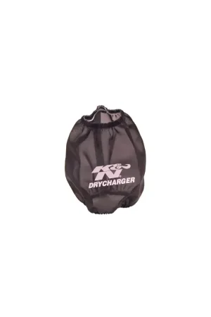 K&N Filters Black Dry Charger Air Filter Wrap - 4.75" ID x 3.5" Top ID x 5.875" H Flash Sale