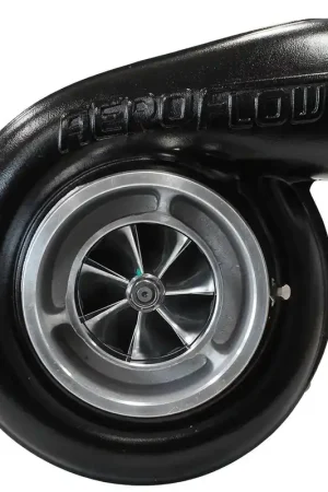 One Day Deal Aeroflow Boosted 7588 T4 1.25 Turbocharger 1500HP - Hi Temp Black Finish