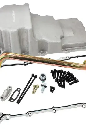 Direct From Manufacturer Aeroflow Cast Aluminium Conversion Rear Sump Oil Pan with Extra Clearance