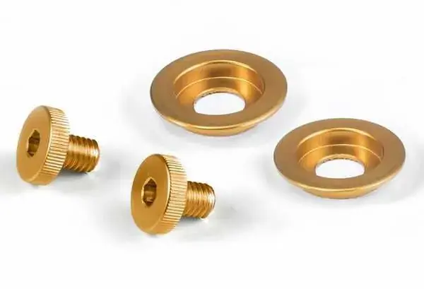 Top Rated Stilo Colored Visor Screw Kits-Gold