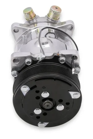 Holley SD508 A/C Compressor SD508 A/C Compressor Polished Editor’s Pick