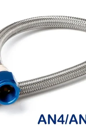 Factory Price NOS Stainless Steel Braided Hose -4AN 16-foot Blue Stainless Steel Braided Hoses