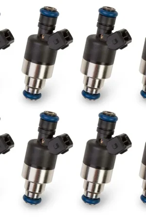 Buy Direct Holley EFI Terminator X Fuel Injectors - Set of Eight Bosch/EV1 - 30 lb/hr - High Impedance