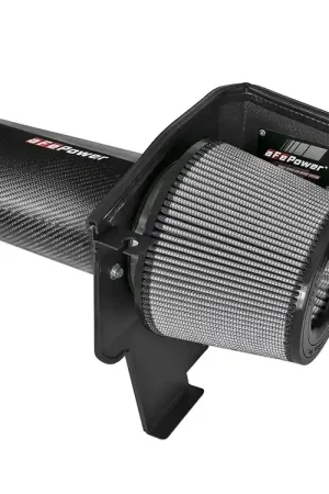 aFe Track Series Carbon Fibre Cold Air Intake System w/Pro DRY S Filter (Challenger/Charger Hemi 2011+) Fan Favorite