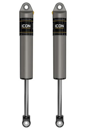ICON 1999-2025 Ford F-250/F-350/F-450 Super Duty, 0-3” Lift, Rear, V.S. 2.5 Aluminum Series Shocks, Internal Reservoir, Pair Flash Sale