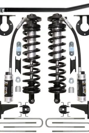 Buy Online ICON 2008-2010 Ford F250/F350, 4-5.5" Lift, Stage 4 Coilover Conversion System