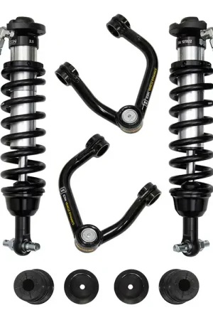 Fast Shipping ICON 19-21 Ford Ranger, 0-3.5" Lift, Stage 5 Susp System, Tubular UCA Al Knuckle