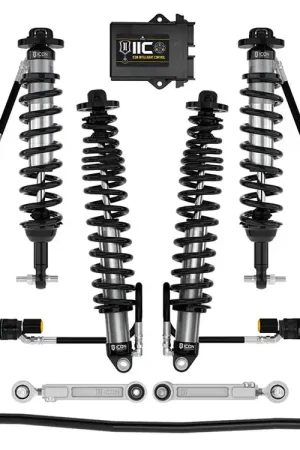 Premium ICON 2021-2023 Ford Bronco, Sasquatch, 2-3" Lift, Stage 8 Suspension System, Billet