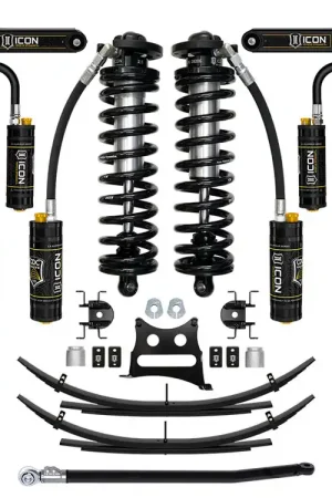 Sale ICON 08-10 Ford F250/F350, 2.5-3" Lift, Stage 6 Coilover System w/ Leaf Springs