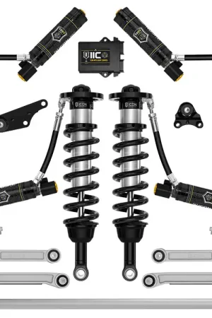 Discount ICON 2024-2025 Toyota Tacoma 1.25-3" Lift, Stage 13 Suspension System, Billet, Overland Rear Springs