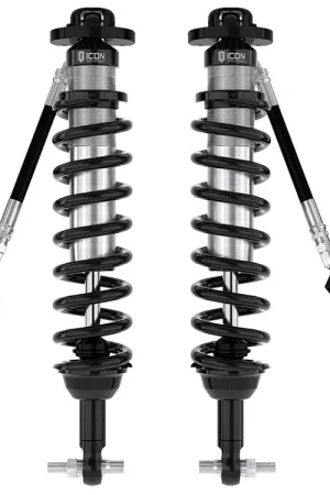 Bargain ICON 2021-2023 Ford Bronco, Front, 1.5-4” Lift, V.S. 2.5 Series Coilover Kit, Remote Reservoir w/ CDEV