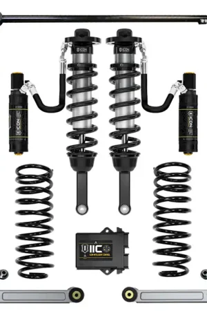 Hot Deal ICON 2010-2024 Toyota 4Runner, 0-3.5" Lift Stage 9 Suspension System, Billet UCA