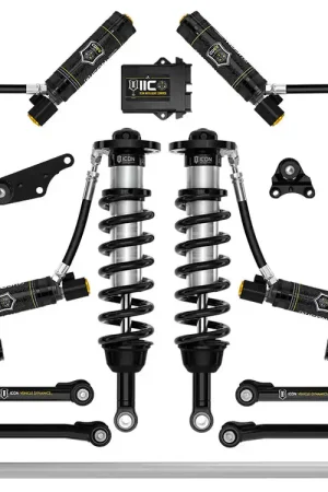ICON 2024-2025 Toyota Tacoma 1.25-3" Lift, Stage 13 Suspension System, Tubular, Overland Rear Springs Buy Today