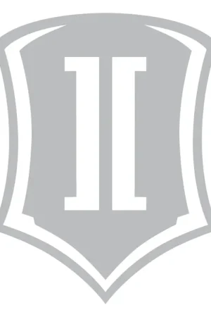 ICON Vehicle Dynamics Shield Logo Sticker, Silver, 15” Tall Next Day Delivery