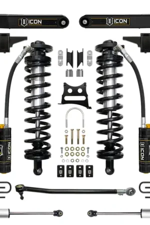 Authentic ICON 17-22 Ford F250/F350, 4-5.5" Lift Stage 6 Suspension System, w/Radius Arm