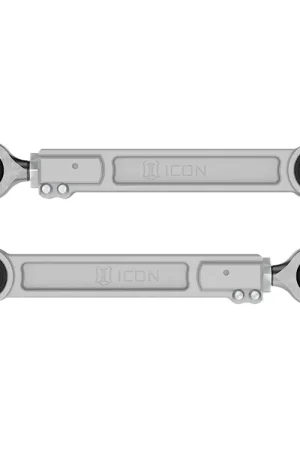 ICON 2022-2025 Toyota Tundra/2023-2025 Toyota Sequoia/2024-2025 Toyota Tacoma/2024-2025 Toyota Land Cruiser 250 Series/2024-2025 Lexus GX550/2025 Toyota 4Runner, Rear, Billet Upper Link Kit Buy Direct