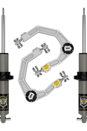 Warranty Included ICON 2021-2023 Ford Bronco, HOSS 2.0 Pkg, 0-2" Lift, Stage 2 Suspension System, Billet