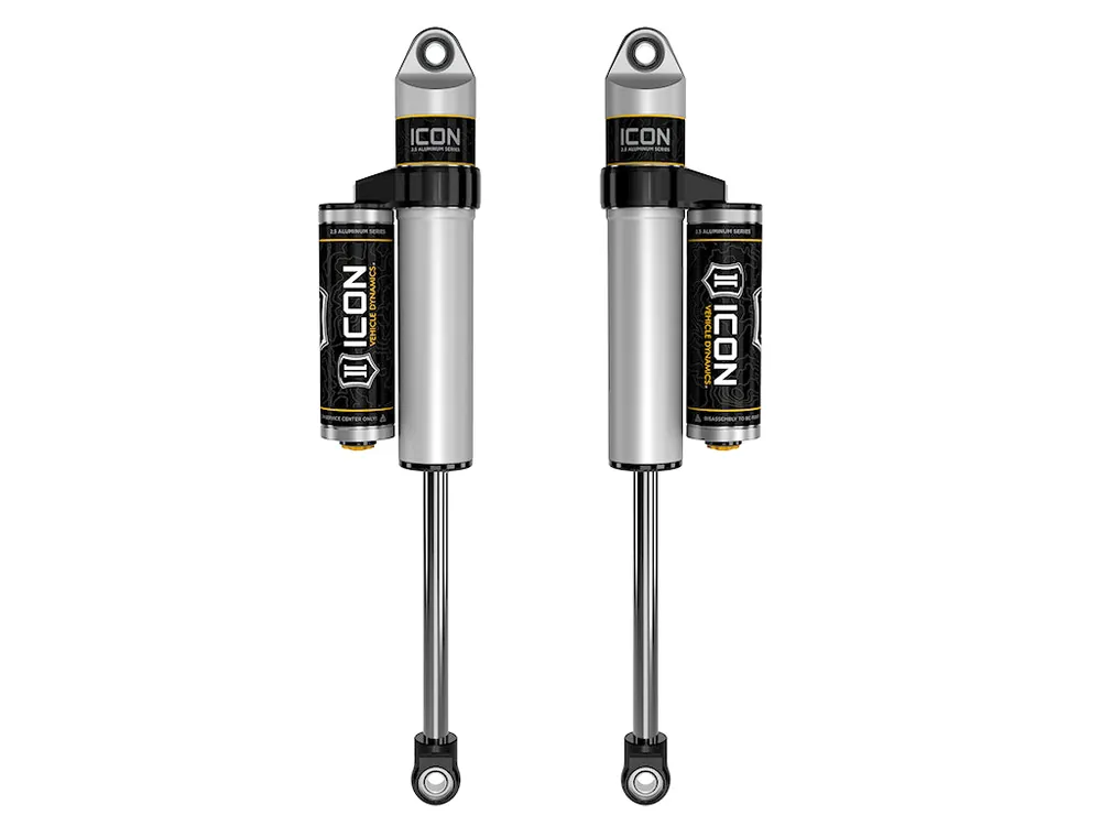 ICON 2003-2024 Toyota 4Runner/2005-2023 Toyota Tacoma/2007-2014 Toyota FJ Cruiser, Front 2.5 VS Long Travel Piggyback Reservoir Secondary Shocks, Pair Holiday Sale