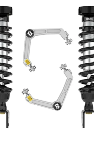 Buy Online ICON 2019-2023 Ram 1500, 2-3" Lift, Stage 1 Suspension System, Billet UCA