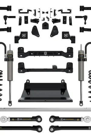 Don’t Miss Out ICON 2022-2024 Toyota Tundra, 6" Lift, Stage 7 Suspension System, Tubular, CDXS