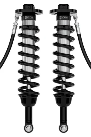Buy Online ICON 2022-2025 Toyota Tundra 1.25-3.5" Lift/2023-2025 Sequoia 3-4.5" Lift, Front, V.S. 2.5 Series Coilover Kit, Remote Reservoir w/ CDXS, Pair