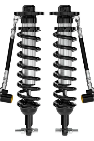 Reduced Price ICON 2021-2024 Ford F-150 4WD, 0-2.75" Lift, Front, V.S. 2.5 Series Coilovers, Remote Reservoir w/ CDEV, Pair
