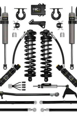 ICON 2023-2025 Ford F-250/F-350 Super Duty 4WD, 2.5-3" Lift, Stage 7 Coilover Conversion System with 4-Link and Expansion Packs Fast Shipping