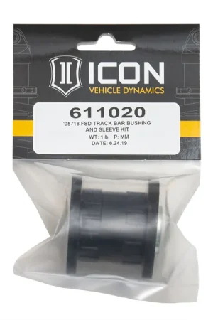 ICON 2005-16 Ford F250/F350 SD, Track Bar Bushing & Sleeve Service Kit New Arrival