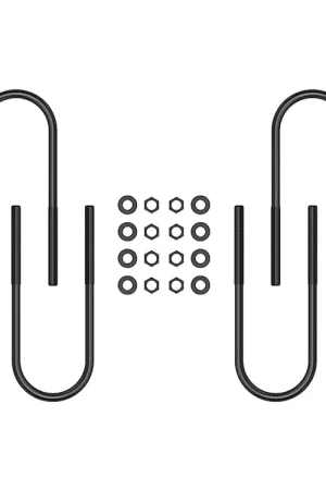 Top Rated ICON 1999-10 Ford F250/F350 SD, Rear 12” U-Bolt Kit