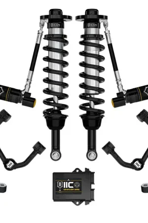 ICON 2021-2024 Ford F-150 4WD, 3.5-4.5" Lift, Stage 5 Suspension System, Tubular Buy Direct