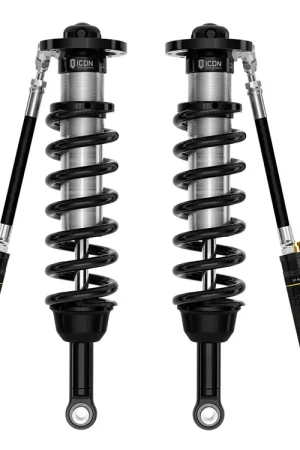 ICON 2022-2024 Toyota Tundra, 5-6" Lift, Front, V.S. 2.5 Series Coilover Kit, Remote Reservoir w/ CDCV, Pair Luxury