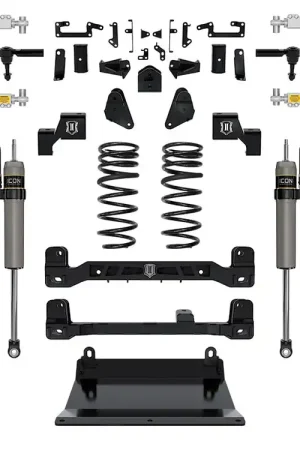 ICON 2022-2024 Toyota Tundra, 6" Lift, Stage 6 Suspension System, Billet, CDXS Best Choice