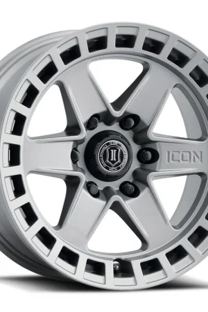 ICON Alloys Raider, Titanium, 17 x 8.5 / 6 x 120, 0mm Offset, 4.75" BS Handmade