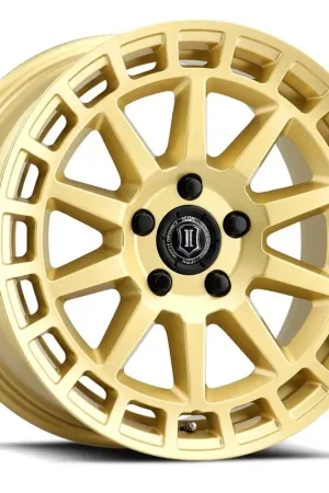 ICON Alloys Journey, Gloss Gold, 17 x 8 / 5 x 100, 38mm Offset, 6" BS Order Now