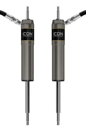 In Demand ICON 1997-2023 Nissan Patrol Y61, 0-2.5" Lift, Front, V.S. 2.5 Aluminum Series Shock Absorbers, Remote Reservoir, Pair