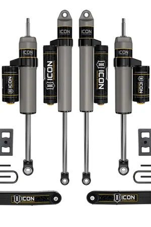 Same Day Shipping ICON 2023-2025 Ford F-250/F-350 Super Duty 4WD, Diesel, 2.5" Lift, Stage 2 Suspension System w/ Radius Arms and Expansion Packs